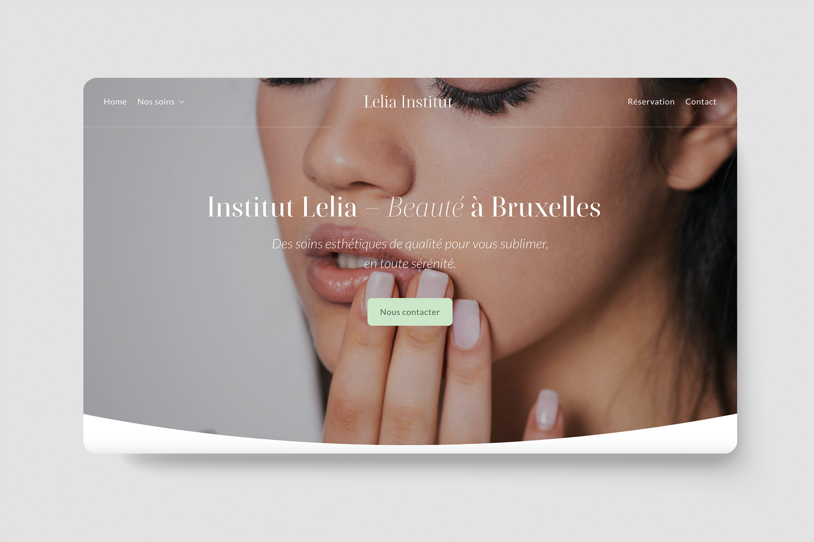 site web lelia institut beauté