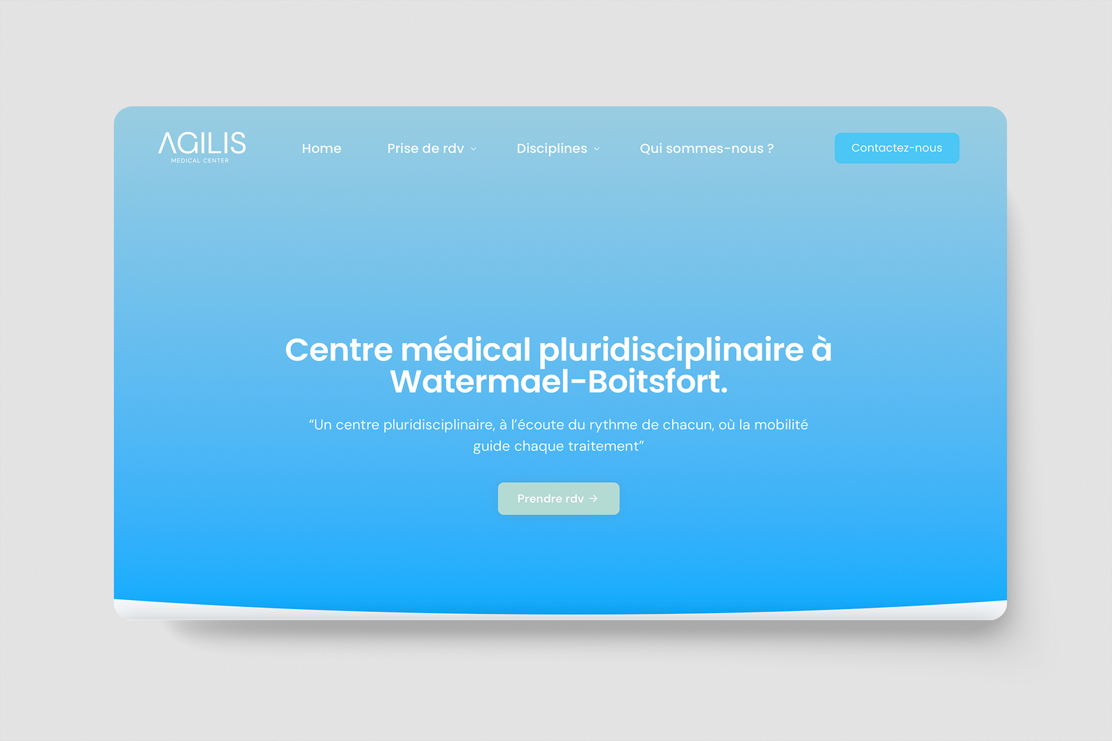 site web centre médical